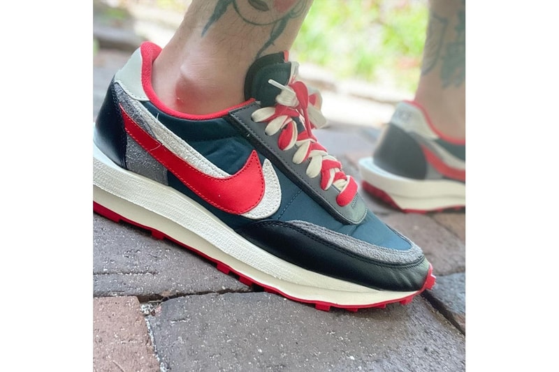 UNDERCOVER x sacai x Nike LDWaffle 聯乘鞋款上腳圖輯