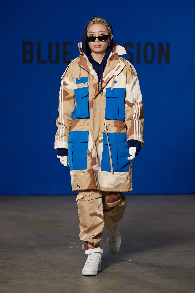 adidas Originals 呈现 Blue Version 系列时装秀