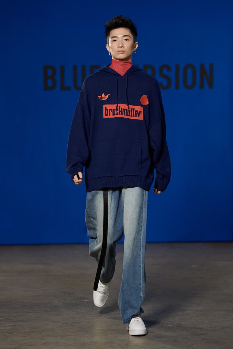adidas Originals 呈现 Blue Version 系列时装秀