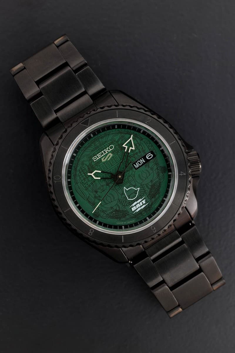 BAIT x Astro Boy x Seiko 5 Sports 三方聯乘限量錶款登場