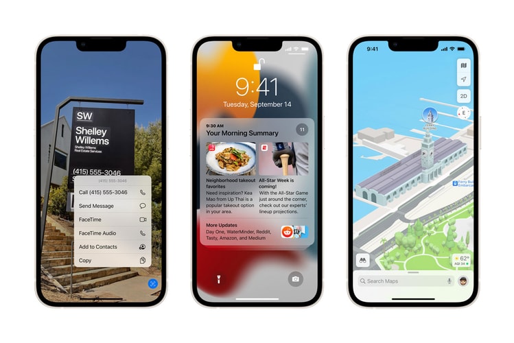 Apple 最新作業系統 iOS 15 正式開放更新