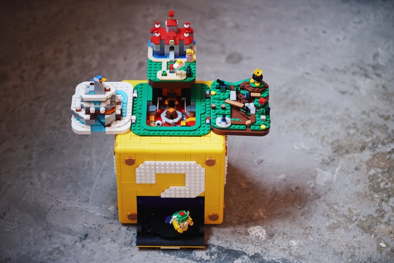 率先近赏 LEGO 《Super Mario 64》「问号砖块」积木盒组