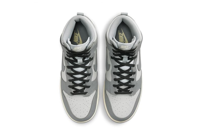 Nike Dunk High 最新配色「Grey」率先曝光