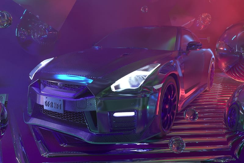 全新 2021 Nissan GT-R NISMO 車型 NFT 創作即將展開拍賣