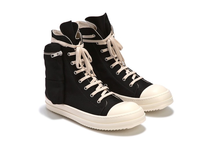 Rick Owens DRKSHDW 最新 Scarpe Cargo 高筒帆布鞋款正式上架