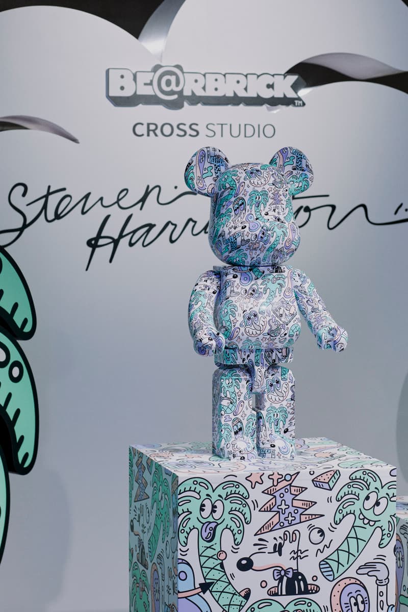 Steven Harrington x CROSS STUDIO x MEDICOM TOY 三方联名 BE@RBRICK 发售回顾