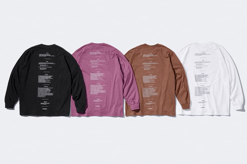 Supreme 2021 秋冬系列第 4 週入手指南