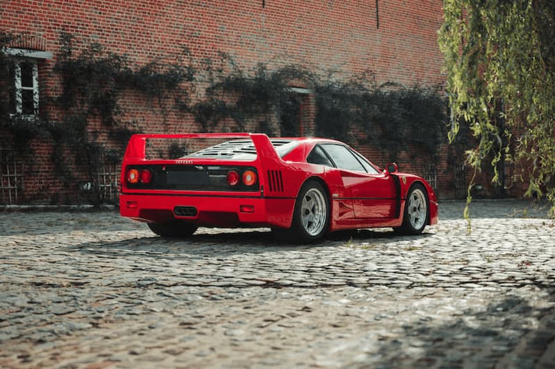 極罕有完美車況 1989 年 Ferrari F40 Berlinetta 現正展開拍賣