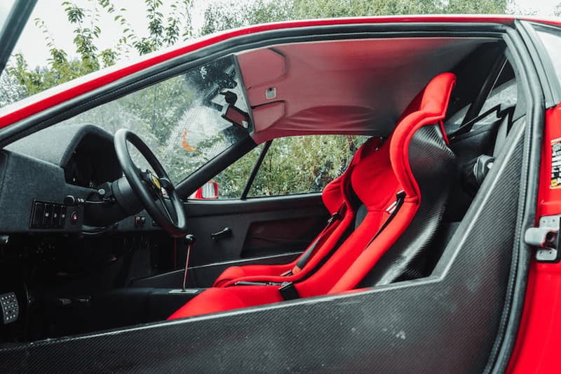 極罕有完美車況 1989 年 Ferrari F40 Berlinetta 現正展開拍賣