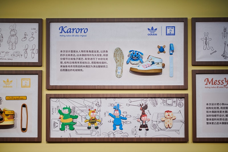 adidas Originals X Melting Sadness 木偶系列正式登场