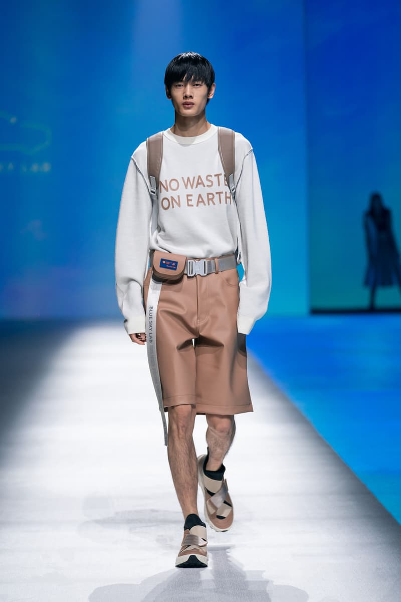 全新时尚环保品牌 BLUE SKY LAB 于上海时装周正式登场