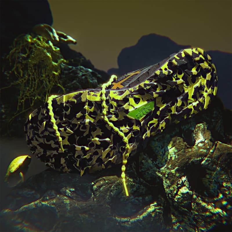 Brain Dead x ASICS 联名鞋款 TRABUCO MAX Chaos Slime 正式登场