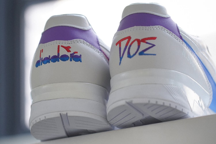 独家近赏 DOE x diadora 意产手制 N9000 鞋款
