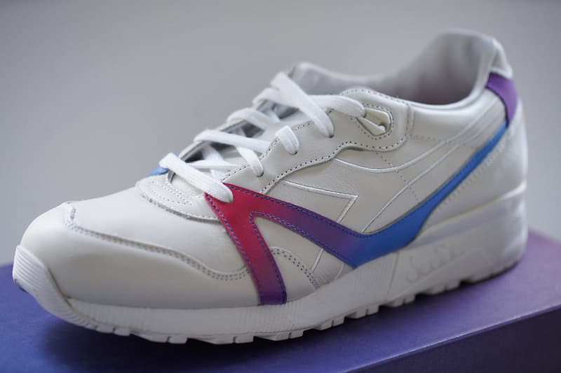 独家近赏 DOE x diadora 意产手制 N9000 鞋款