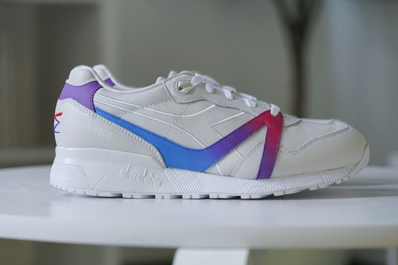 独家近赏 DOE x diadora 意产手制 N9000 鞋款