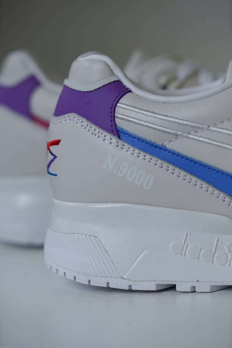 独家近赏 DOE x diadora 意产手制 N9000 鞋款
