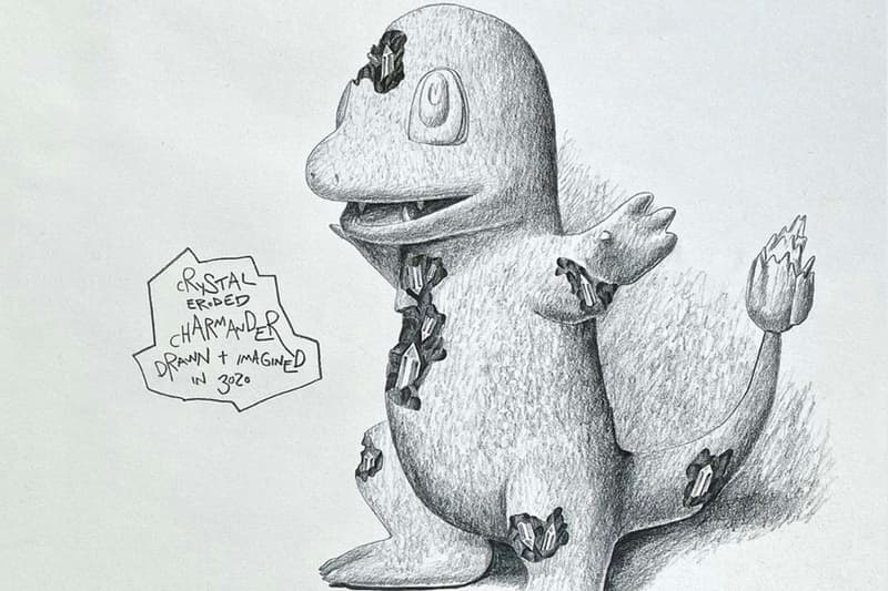 Daniel Arsham x Archive Editions 最新作品《结晶的小火龙》即将发售