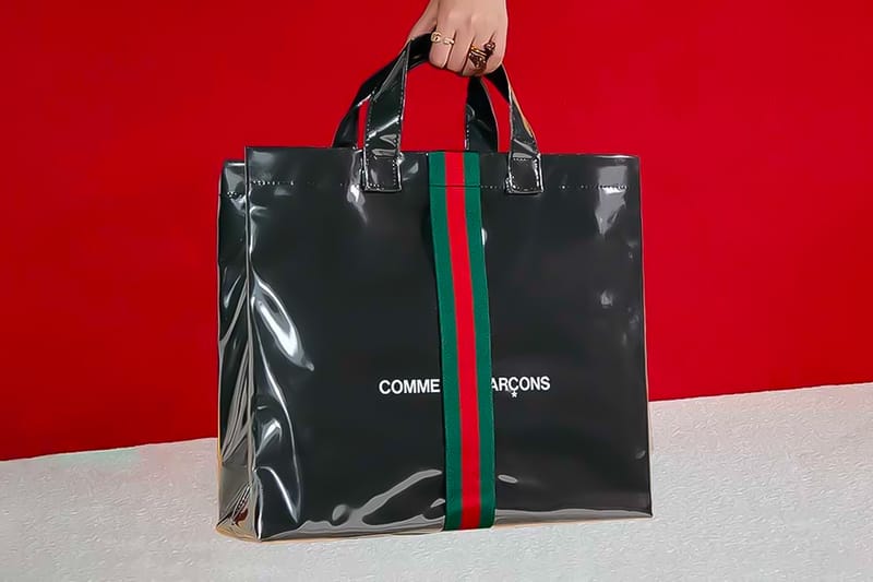 Gucci x COMME des GARÇONS 最新聯乘限量 Tote Bag 正式登場