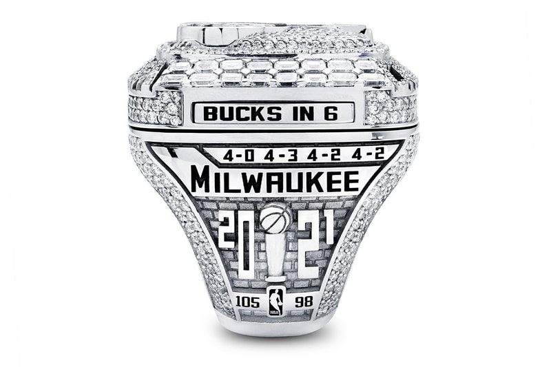 Giannis Antetokounmpo 個人 Milwaukee Bucks 冠軍戒指率先公開