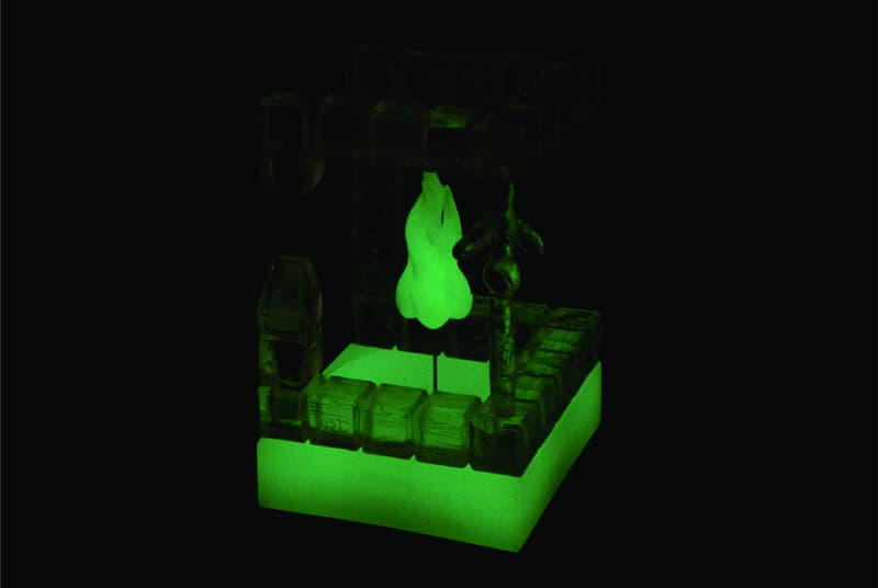 艺术家小龙花打造「火中的鸟鸣」雕塑