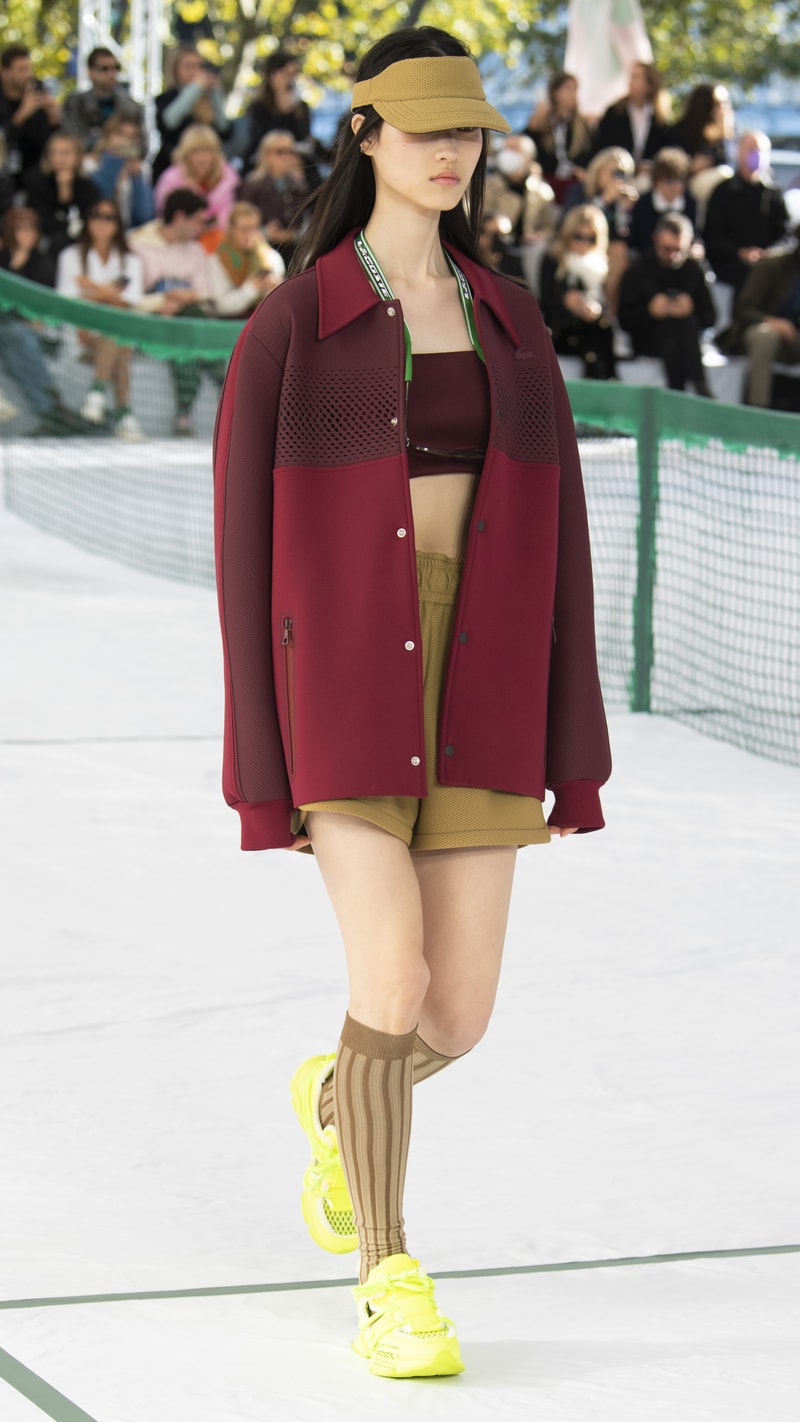 Lacoste 2022 春夏系列大秀正式登場
