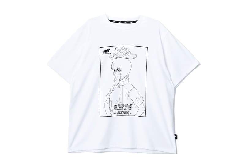 New Balance x《攻殻機動隊SAC_2045》聯乘 T-Shirt 系列正式發佈