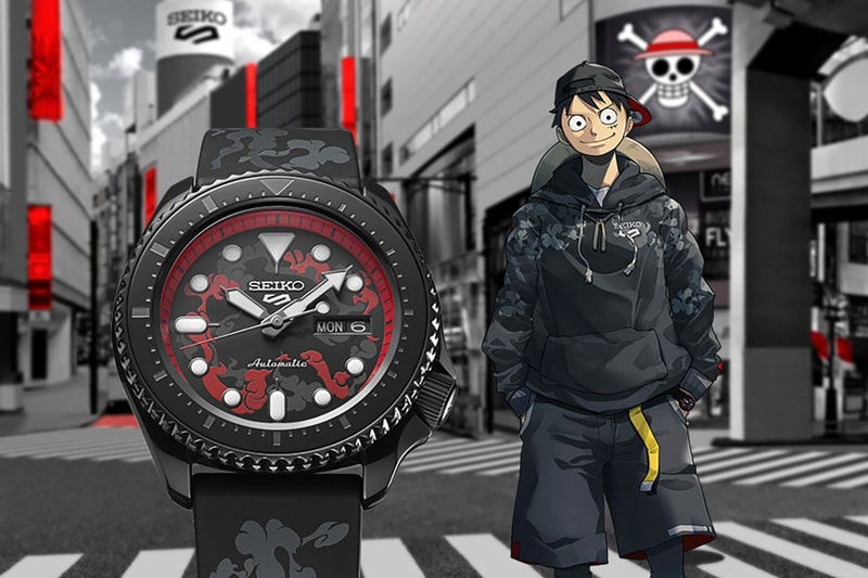 《ONE PIECE》x Seiko 5 Sports 全新聯乘系列錶款發佈