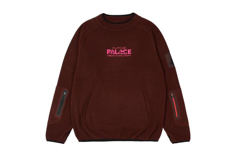 Palace Skateboards 2021 冬季針織衫、連帽衫、毛衣系列