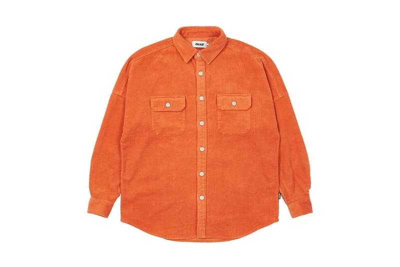 Palace Skateboards 2021 冬季襯衫系列登場