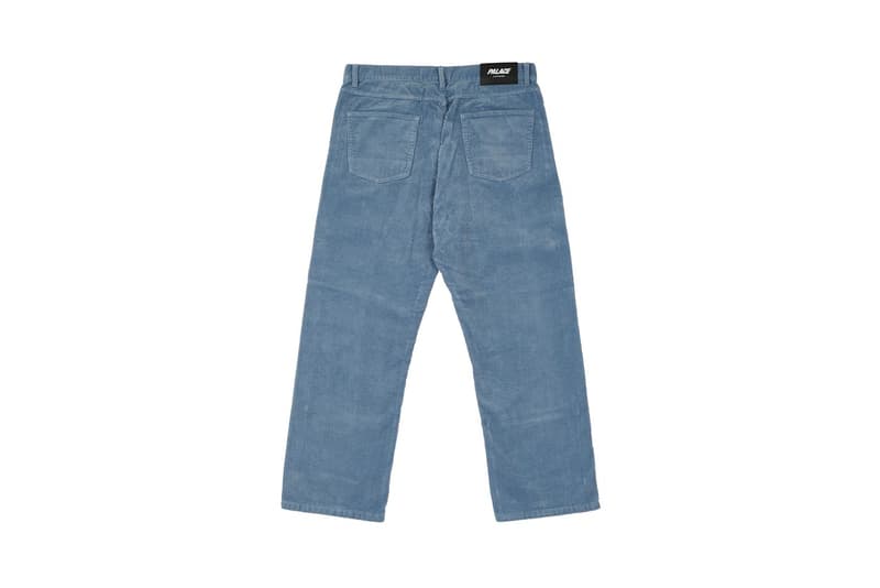 Palace Skateboards 2021 冬季褲款系列