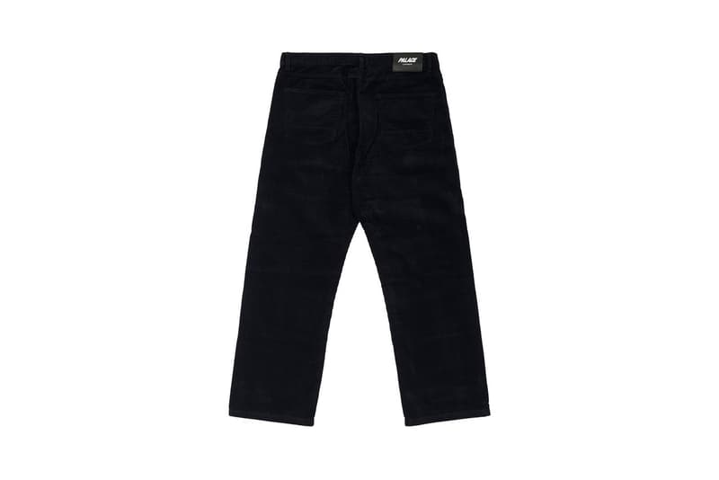 Palace Skateboards 2021 冬季褲款系列