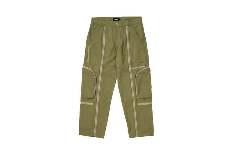 Palace Skateboards 2021 冬季褲款系列