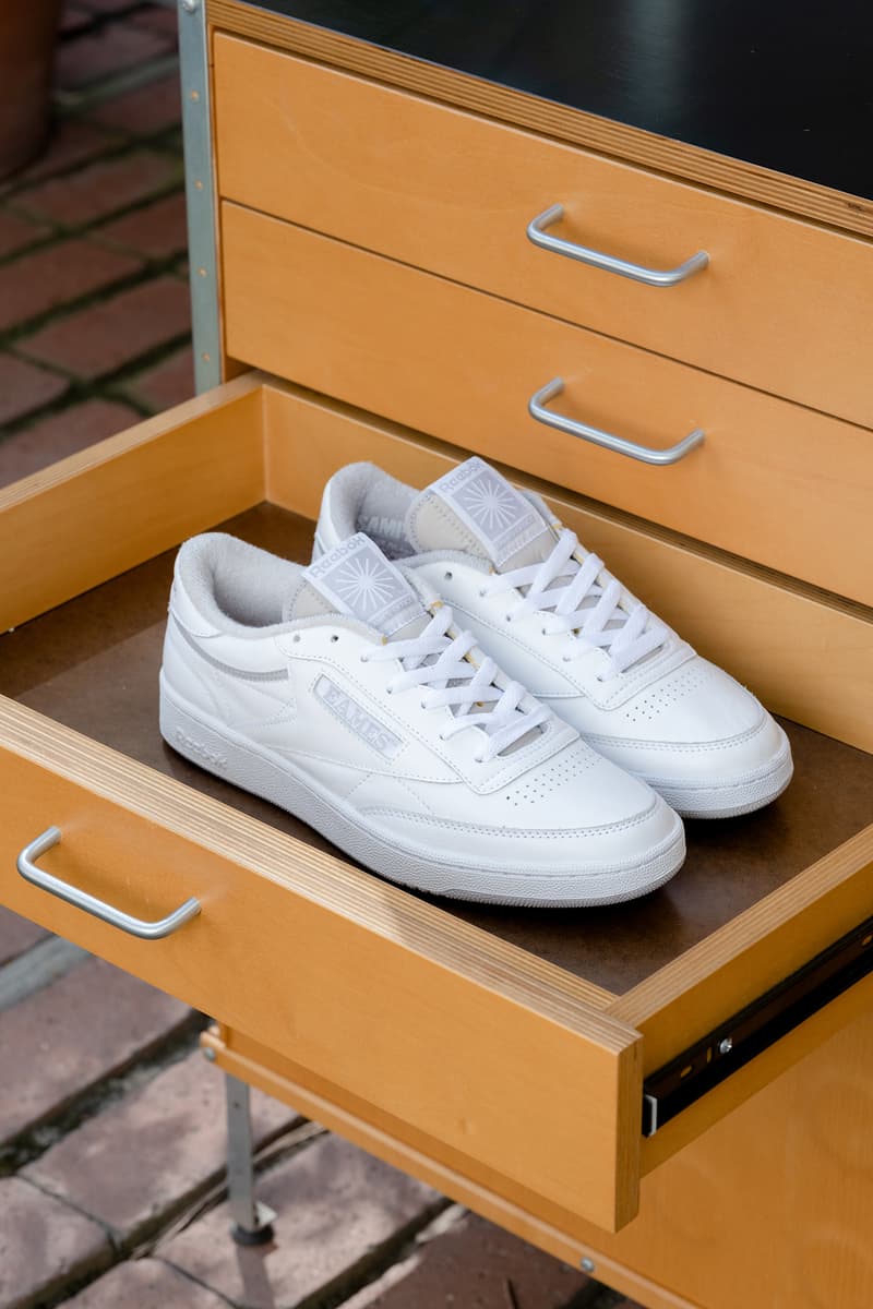Reebok x EAMES Office 全新联名鞋款 Club C 登场  