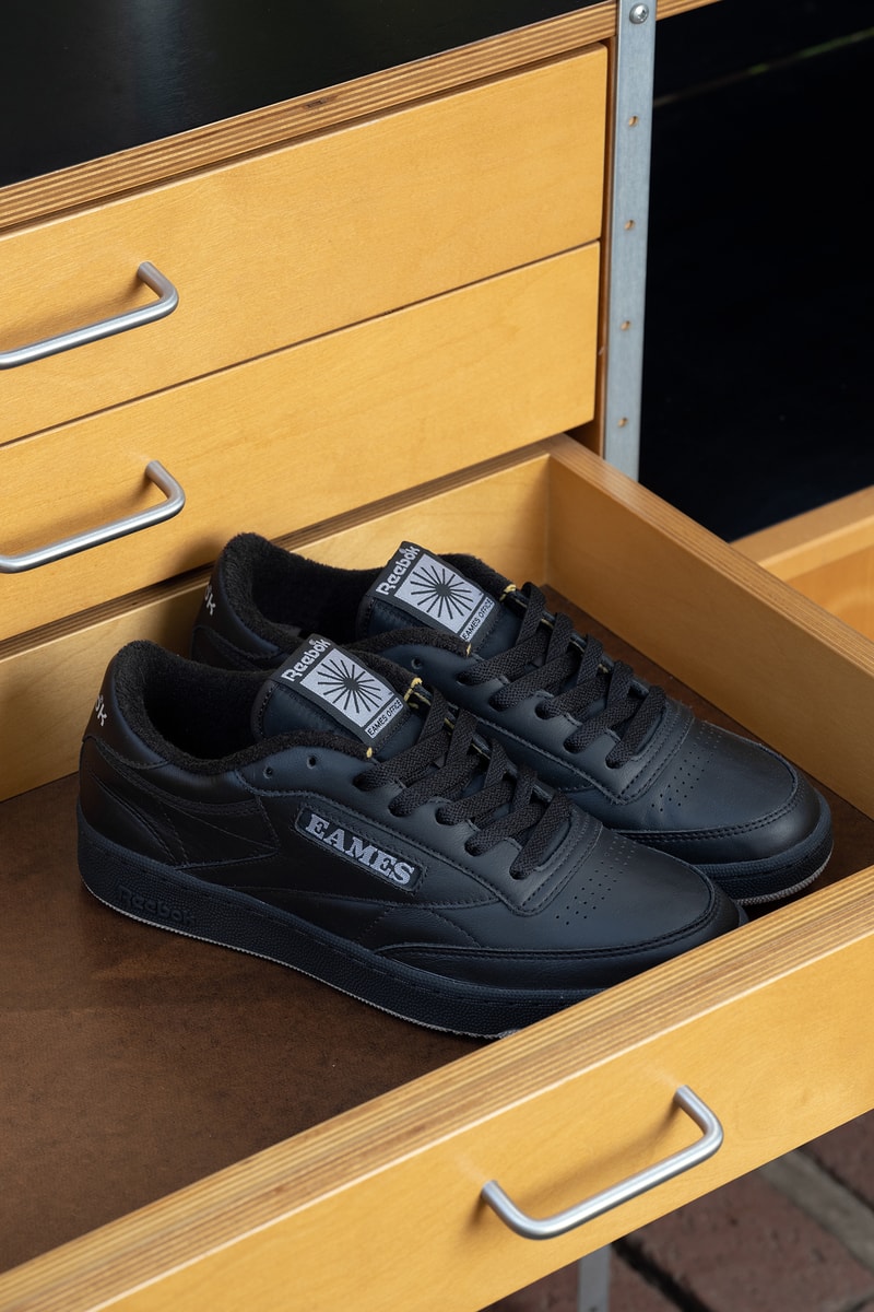 Reebok x EAMES Office 全新联名鞋款 Club C 登场  
