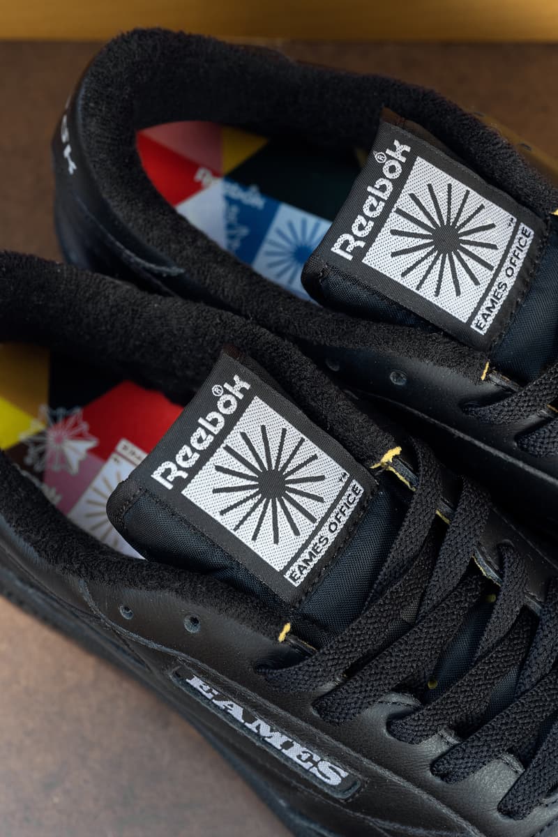 Reebok x EAMES Office 全新联名鞋款 Club C 登场  