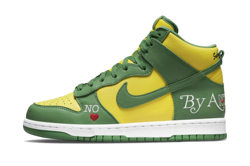 率先近賞 Supreme x Nike SB Dunk High「By Any Means」巴西配色官方圖輯