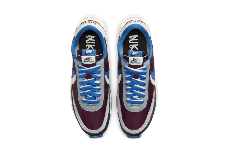 UNDERCOVER x sacai x Nike LDwaffle 三方聯乘系列鞋款官方圖輯正式曝光