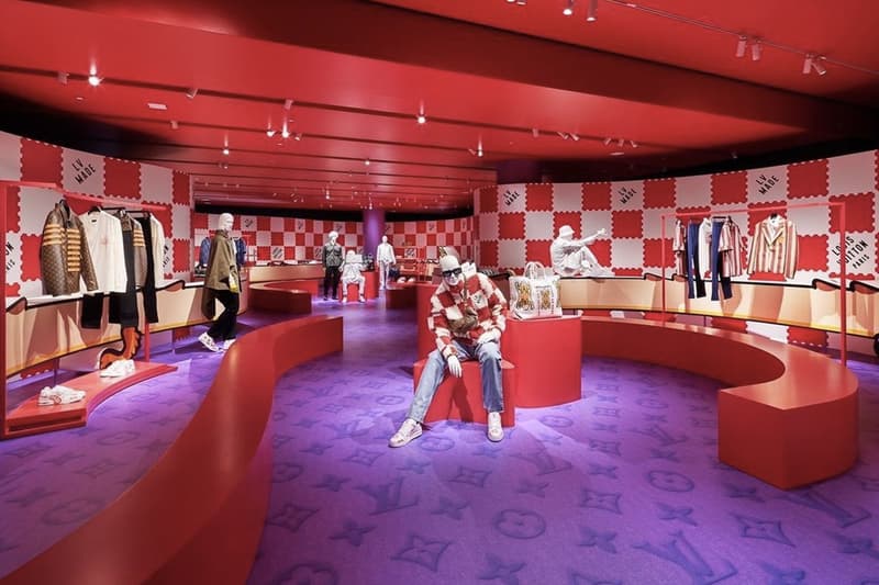 「LV²」早春系列進駐！Virgil Abloh 公開 Louis Vuitton 澀谷男裝店舖裝潢
