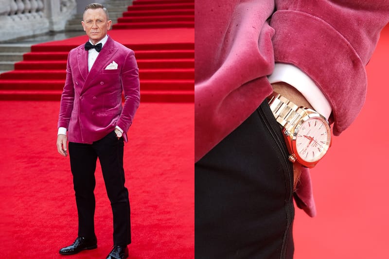 率先一覽 Daniel Craig 於《007：No Time To Die》倫敦首映會配戴腕錶