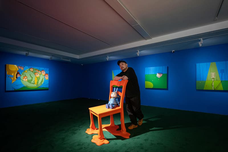 走进艺术家张权全新个人展览《有蓝幕布的剧场》