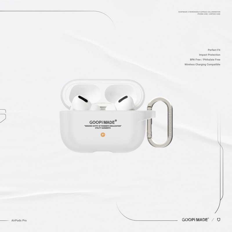 GOOPiMADE 攜手 RhinoShield 推出全新 iPhone、AirPods 聯名保護殼