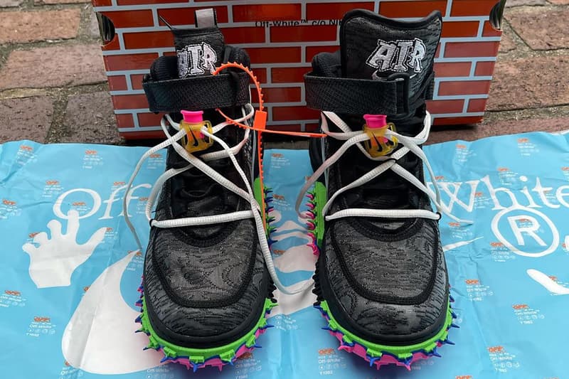 率先預覽 Off-White™ x Nike Air Force 1 Mid 黑色版本近賞圖輯