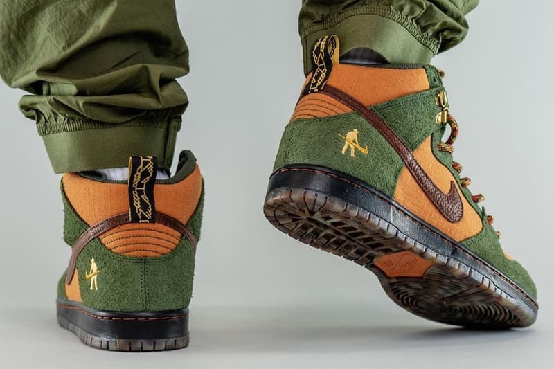 率先預覽 Pass~Port x Nike SB Dunk High 最新配色「Workboot」上腳圖輯