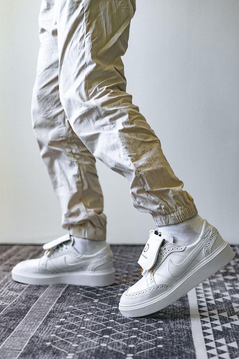 率先近賞 PEACEMINUSONE x Nike Kwondo1 最新聯乘鞋款上腳圖輯