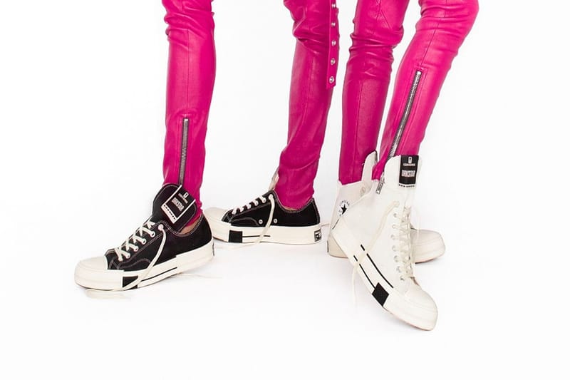Converse x Rick Owens DRKSHDW 全新聯乘系列「DRKSTAR」即将发售