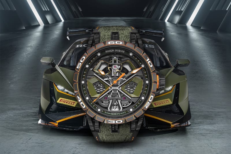 Roger Dubuis 攜手 Lamborghini 打造極限量 88 枚聯乘錶款
