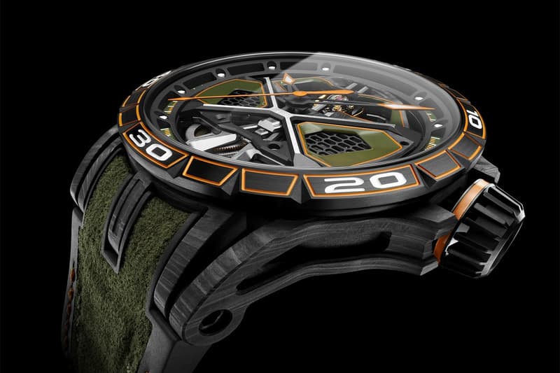 Roger Dubuis 攜手 Lamborghini 打造極限量 88 枚聯乘錶款