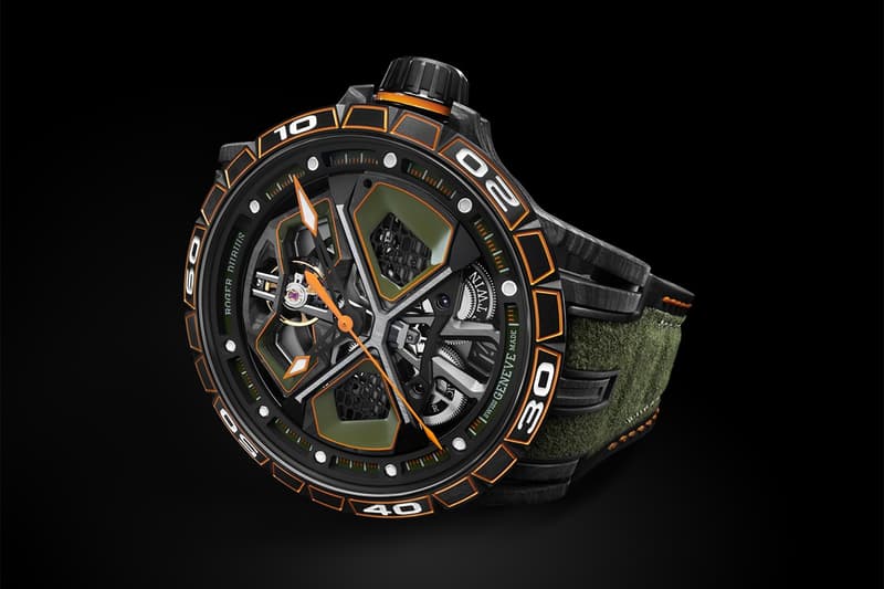 Roger Dubuis 攜手 Lamborghini 打造極限量 88 枚聯乘錶款