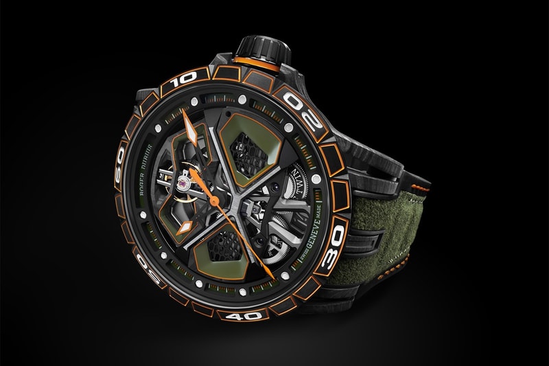 Roger Dubuis 攜手 Lamborghini 打造極限量 88 枚聯乘錶款