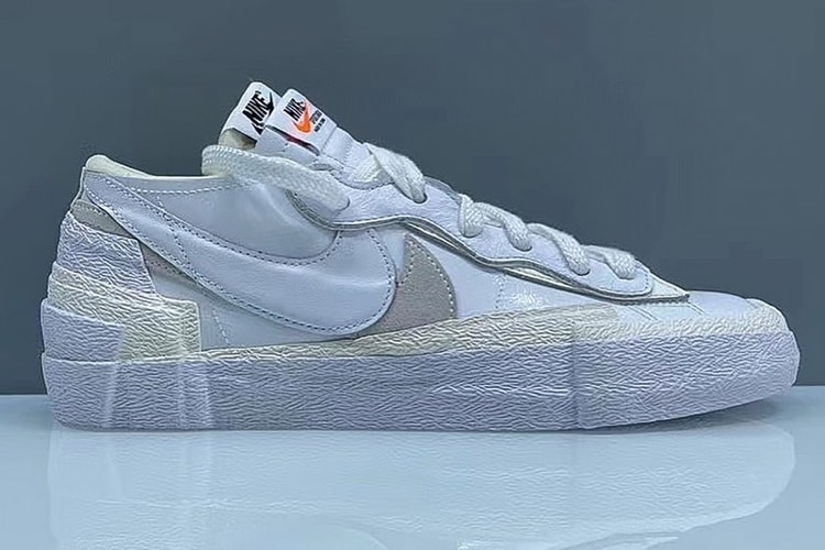 sacai x Nike Blazer Low 最新聯乘鞋款率先曝光